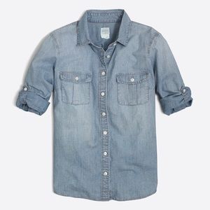 J.Crew Factory | XS | Classic Chambray Shirt